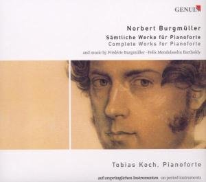 Burgmullercomplete Works For Pianoforte - Tobias Koch - Muziek - GENUIN CLASSICS - 4260036250619 - 2 september 2013
