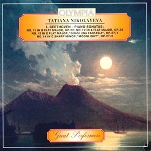 Cover for Tatiana NIKOLAYEVA · Piano Sonatas Nos. 11, 12, 13, 14 (CD)
