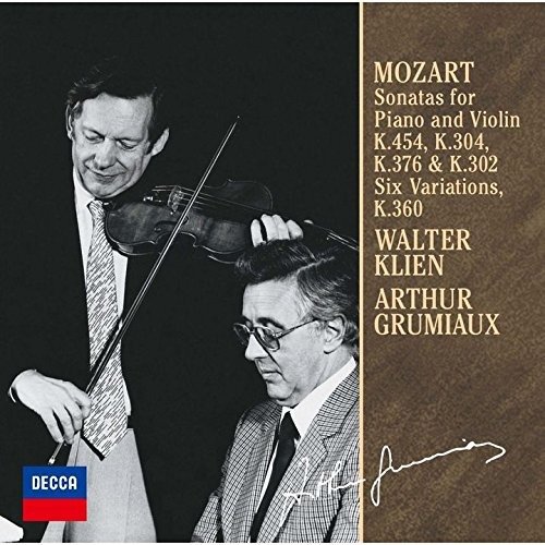 Cover for Arthur Grumiaux · Mozart: Sonata Nos.26, 28, 32 &amp; 40 (CD) (2021)