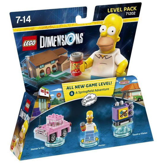 Cover for Warner Brothers · Lego Dimensions: Level Pack - The Simpsons (DELETED LINE) (Toys)