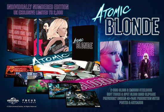 Atomic Blonde: Collector's Edition (4K Ultra HD) [Steelbook edition] (2024)