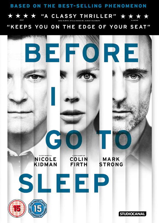 Cover for Before I Go To Sleep (DVD) (2015)