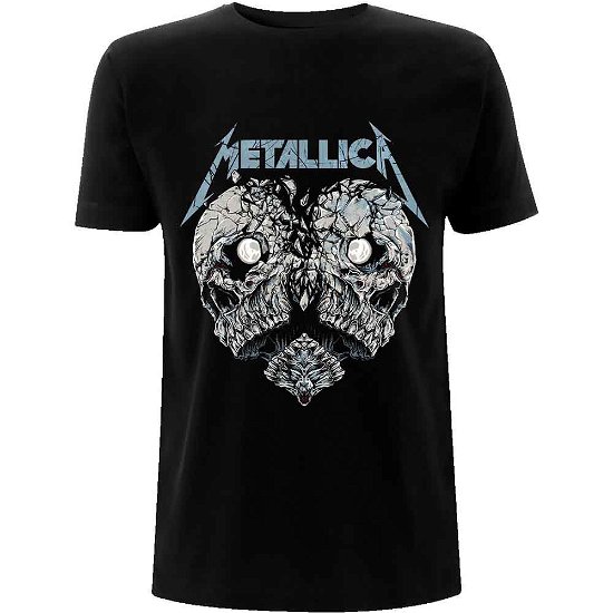 Metallica Unisex T-Shirt: Heart Broken - Metallica - Fanituote - PHD - 5056187736619 - perjantai 16. huhtikuuta 2021