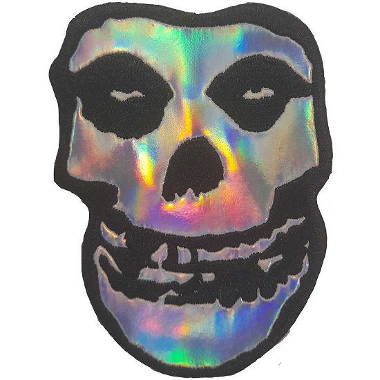 Misfits Standard Woven Patch: Sonic Silver Skull - Misfits - Merchandise -  - 5056561000619 - 