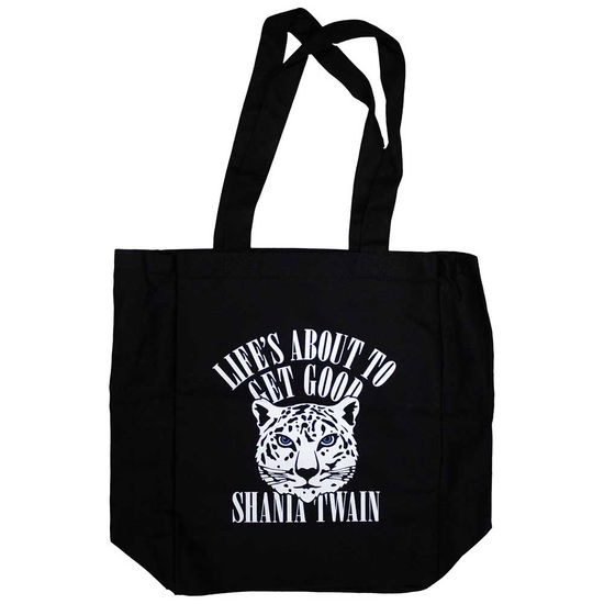 Cover for Shania Twain · Shania Twain  Cotton Tote Bag: Tour 2018 Good Life (Black) (Ex-Tour) (CLOTHES) (2024)