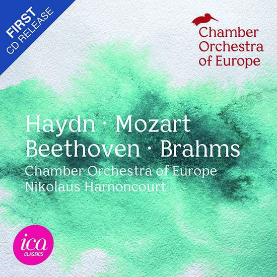 Cover for Chamber Orchestra Of Europe / Harnoncourt · Haydn Mozart Beethoven Brahms (CD) (2021)