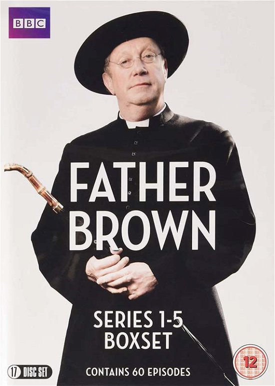 Cover for Father Brown Series 15 · Father Brown Box Set Series 1-5 (DVD) (2017)