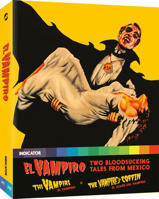 Cover for El Vampiro: the Mexican Vampir · El Vampiro - Two Bloodsucking Tales from Mexico Limited Edition (Blu-Ray) (2024)