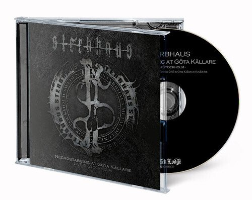 Cover for Sterbhaus · Necrostabbing at Göta Källare – Live in Stockholm (CD) (2021)