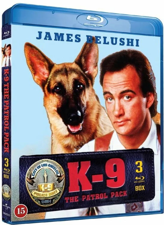 Cover for K-9 - 1 to 3 Complete Movie Trilogy (Blu-Ray) (2022)