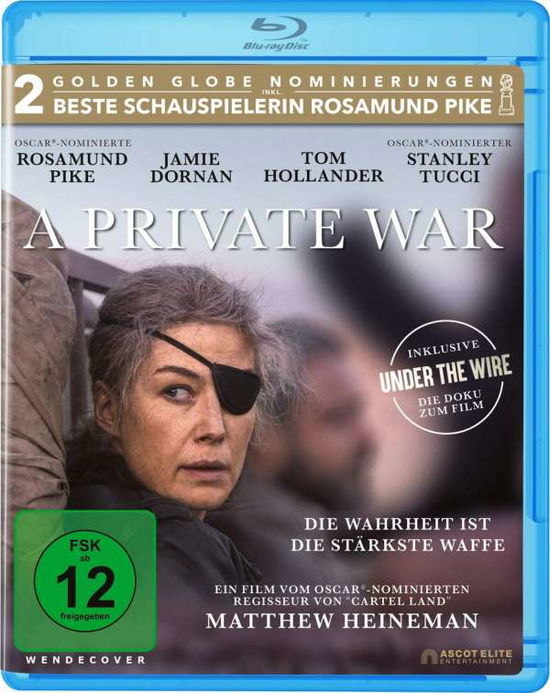 Cover for Rosamund Pike · A Private War (Blu-ray) (2019)