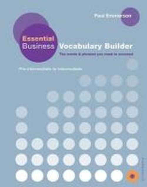 Essential Business Vocabulary Builder Students Book Pack - Paul Emmerson - Książki - Macmillan Education - 9780230407619 - 21 grudnia 2010