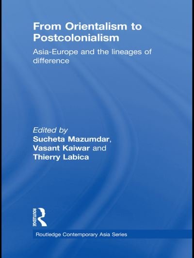 Cover for Sucheta Mazumdar · From Orientalism to Postcolonialism (Paperback Book) (2019)