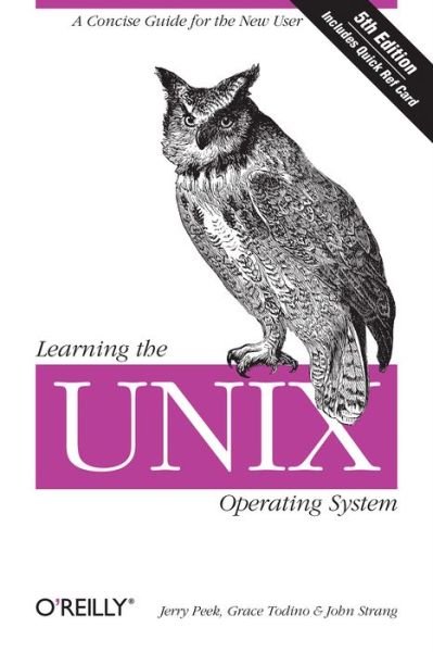 Cover for Jerry Peek, Grace Todino &amp; John Strang · Learning the UNIX Operating System Q/Ref (Paperback Book) (2001)