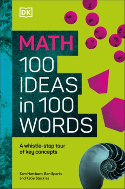 Cover for Dk · Math 100 Ideas in 100 Words (Bok) (2024)