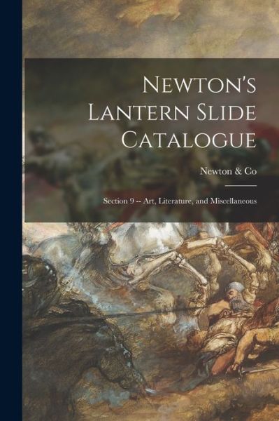 Cover for Newton &amp; Co · Newton's Lantern Slide Catalogue (Paperback Book) (2021)