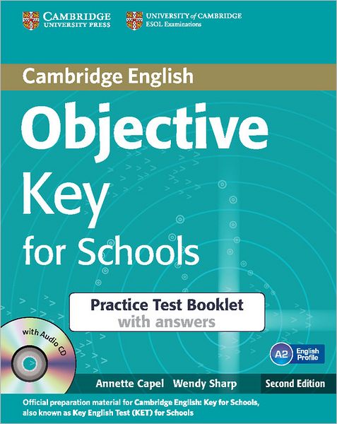 Cover for Annette Capel · Objective Key for Schools Practice Test Booklet with Answers with Audio CD - Objective (Book) [2 Revised edition] (2013)