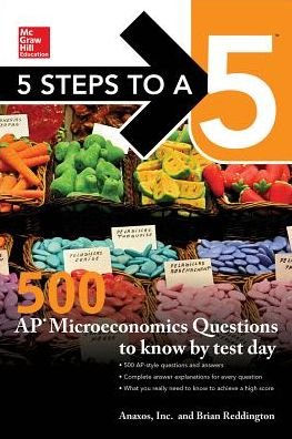 Cover for Anaxos Inc. · 5 Steps to a 5: 500 AP Microeconomics Questions to Know by Test Day, Second Edition (Paperback Book) (2017)