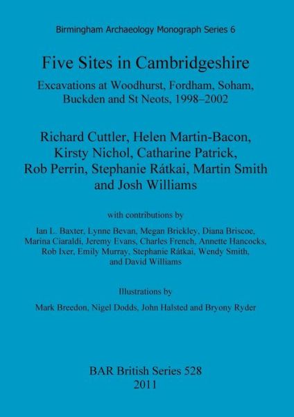 Cover for Richard Cuttler · Five Sites in Cambridgeshire (Book) (2011)