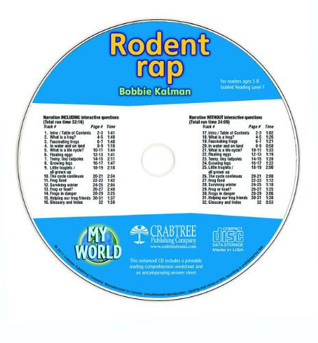 Cover for Bobbie Kalman · Rodent Rap (My World) (Audiobook (CD)) (2011)