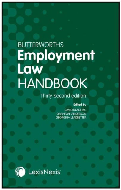 Cover for Butterworths Employment Law Handbook (Paperback Book) (2024)