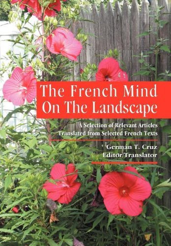 Cover for Germán T. Cruz · The French Mind on the Landscape (Hardcover bog) (2012)