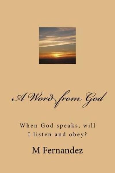 Cover for M Fernandez · A Word from God (Pocketbok) (2016)