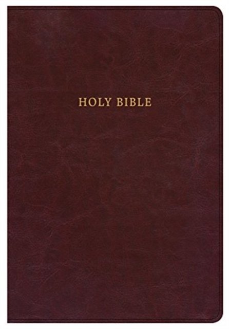 Cover for CSB Bibles by Holman CSB Bibles by Holman · NKJV Super Giant Print Reference Bible, Classic Burgundy LeatherTouch (Læderbog) (2018)
