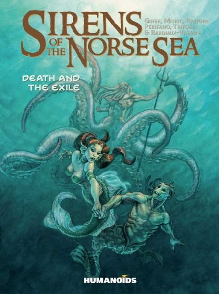 Cover for Nicolas Mitric · Sirens of the Norse Sea: Death &amp; Exile (Paperback Book) (2022)