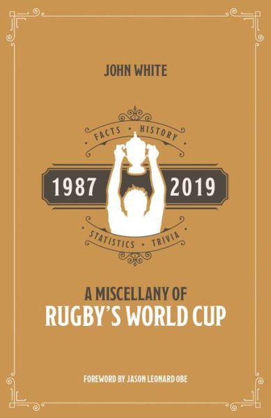 Cover for John White · A Miscellany of Rugby's World Cup: Facts, History, Statistics and Trivia 1987-2019 - Miscellany (Paperback Book) (2019)