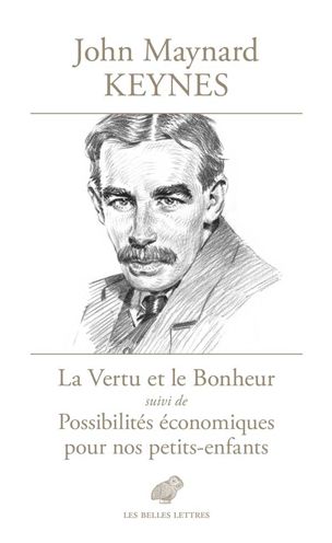 Cover for John Maynard Keynes · La Vertu Et Le Bonheur (Paperback Book) (2021)