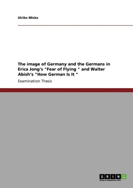 Cover for Miske · The image of Germany and the Germ (Book) (2008)