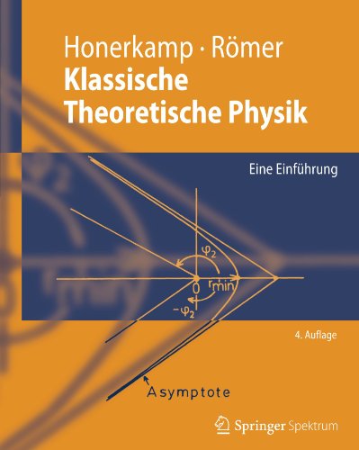 Cover for Josef Honerkamp · Klassische Theoretische Physik: Eine Einfuhrung - Springer-Lehrbuch (Paperback Book) [German, 4. Aufl. 2012 edition] (2012)