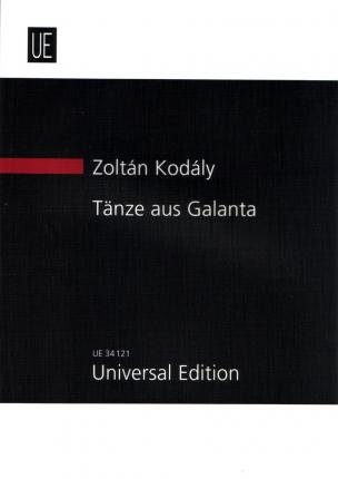 Cover for Zoltán Kodály · Dances Of Galanta (Book)
