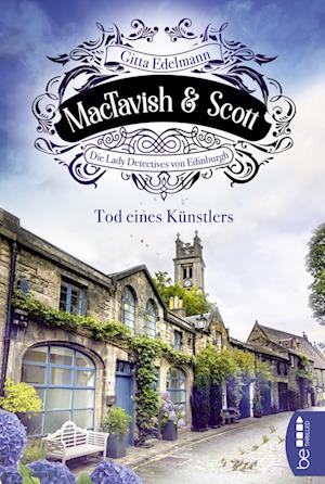Cover for Gitta Edelmann · MacTavish &amp; Scott - Tod eines Künstlers (Paperback Book) (2021)