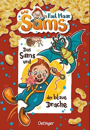 Cover for Paul Maar · Das Sams 10. Das Sams und der blaue Drache (Bok) (2023)