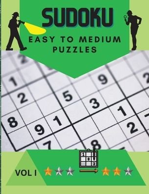 Cover for Andy Stone · Sudoku Puzzle Book: A challenging sudoku book with puzzles and solutions from easy to medium, very fun and educational. (Paperback Bog) (2021)
