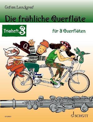 Cover for Gefion Landgraf · Die fröhliche Querflöte Trioheft 3 (Pamphlet) (2014)