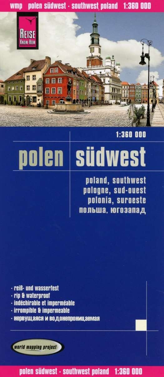 Cover for Reise Know-How · Poland, South West (1:360.000) (Landkart) (2016)