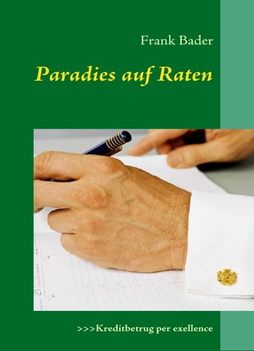 Cover for Frank Bader · Paradies Auf Raten (Paperback Book) [German edition] (2009)