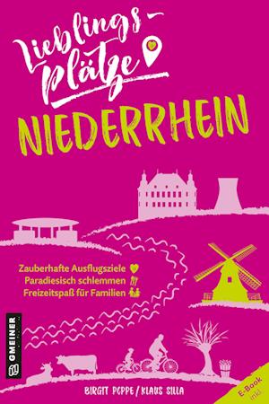 Cover for Birgit Poppe · Lieblingsplätze Niederrhein (Taschenbuch) (2022)