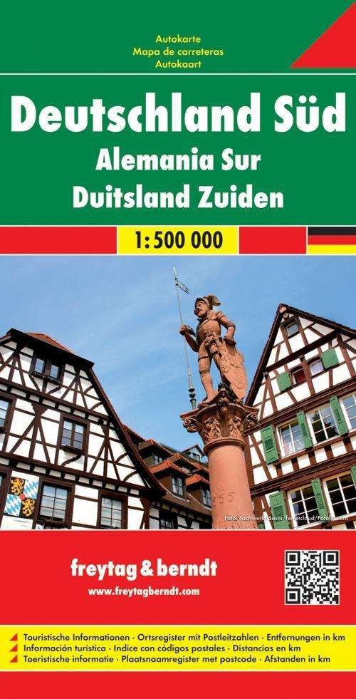 Cover for Freytag &amp; Berndt · Freytag &amp; Berndt Road Map: Germany South (Hardcover bog) (2014)