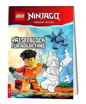 Cover for LEGO® NINJAGO® – Rätselblock für Ninjafans (Book) (2024)