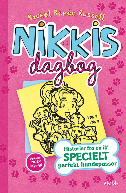 Cover for Rachel Renee Russell · Nikkis dagbog: Nikkis dagbog 10: Historier fra en ik' specielt perfekt hundepasser (Paperback Book) [1. Painos] (2019)