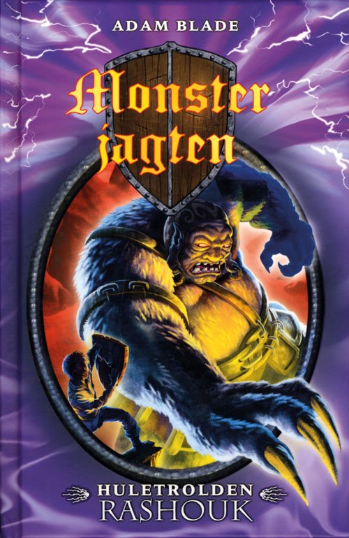 Cover for Adam Blade · Monsterjagten: Monsterjagten 21: Huletrolden Rashouk (Bound Book) [1st edition] [Indbundet] (2011)