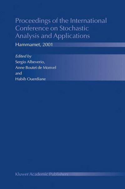 Cover for Sergio Albeverio · Proceedings of the International Conference on Stochastic Analysis and Applications: Hammamet, 2001 (Paperback Book) [1st Ed. Softcover of Orig. Ed. 2004 edition] (2010)