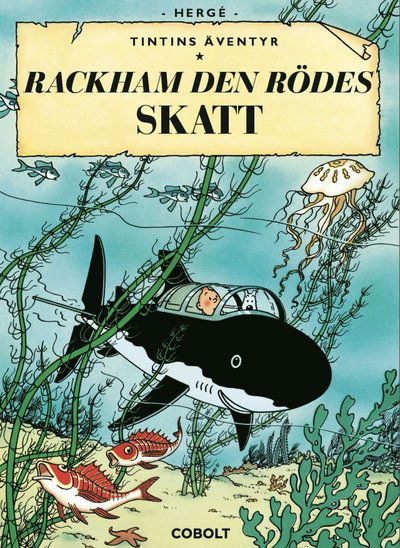 Cover for Hergé · Tintins äventyr: Rackham den rödes skatt (Bound Book) (2021)