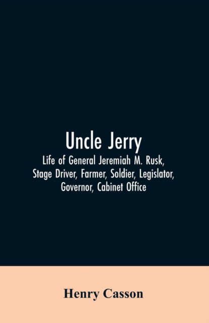 Cover for Henry Casson · Uncle Jerry (Paperback Bog) (2019)