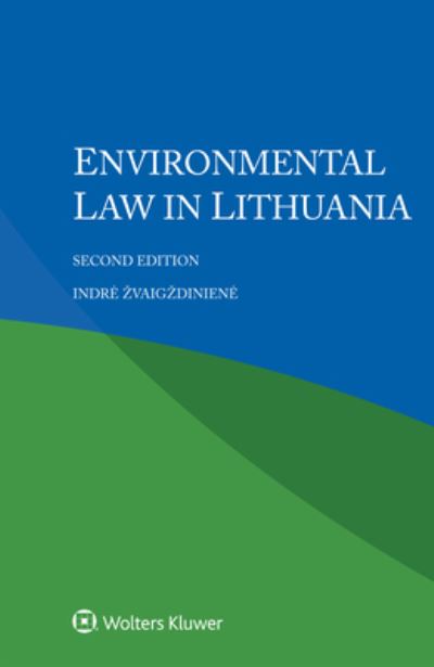 Cover for Indre Zvaigzdiniene · Environmental law in Lithuania (Paperback Book) [2nd edition] (2022)