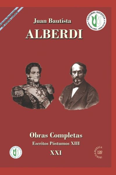 Cover for Juan Bautista Alberdi · Obras completas: Escritos Postumos XIII (Pocketbok) (2008)